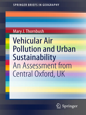 cover image of Vehicular Air Pollution and Urban Sustainability